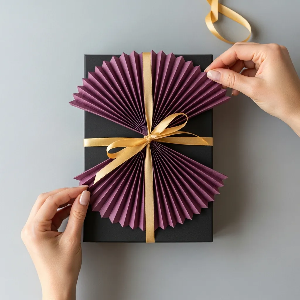 Plissé Indpakningsteknik